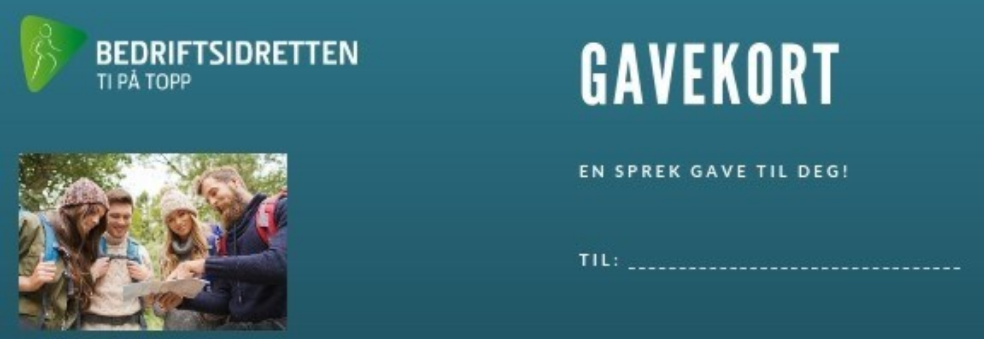 Gavekort, Ti på Topp Follo